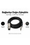 Mn166Mc 5 Meter Microphone Cable Xlr Female to 6.3mm Jack Male (Amplifier & Mixer Compatible) - 6