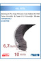 Aluminum Pvc Door Window Glass Balcony Adhesive Bristle Wicking Strip Width 6.7mm - Bristle Length: 10mm - 10 Meters