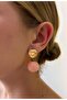 Steel Mng Powder Tina Earrings - 2