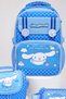 X Dekomus Licensed Blue Cloud Collection School, Thermos Lunch Box and Pencil Bag, Lunch Cover Set - 2