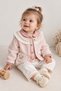 My Little Baby Girl's 3-Piece Baby Girl Set with Flower Embroidery Detail - Pink - 2