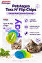 Toss N' Flip Chips Cat Chew Toy