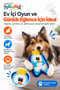 Invincibles Penguin Squeaky Plush Dog Toy Small - High Durability - 4