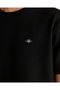 Men's Black Relaxed Fit T-Shirt - 5