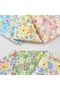 25x25cm MULTI 6pcs Spring and Summer Floral Fresh Pastoral Style Pure Cotton Printed Patchwork Fabri - 6