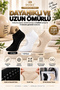 Original Women's 3 Pairs Non-Slip Sole Pilates Yoga Sports Ballet Dance Yoga Pilates Ultra Safe Non-Slip Sole Cotton Reformer Socks Set - Standard Size 36-42 |   Black and White Skin - 9