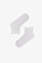 Blue Ruffle Chain Jacquard 5-Pack Bootie Socks - 4