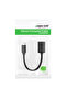 محول OTG يوجرين US249 من Mini USB-B ذكر إلى USB-A أنثى، سرعة 480 ميجابت في الثانية، كابل بطول 10 سم متين ومحمي متعدد الطبقات - 8