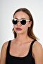 Cream Round Polo Exchange Sunglasses - 8