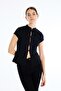 Slim Fit Half Turtleneck Basic Short Sleeve T-Shirt I6035Ax26Au