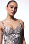 Brissa Lotus Leopard Patterned Balconette Swimsuit - 3