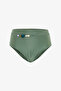 Green Beaded High Waist Bikini Bottom - 5