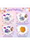 Kids Poke Art Flower Bouquet Craft Kit,DIY Fabric Art Set for Girls Ages 8-12,Creative Birthday Gift - 4