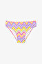 Girl's Zigzag Bandeau Bikini Set - 3