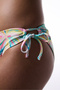 Leaf Patterned Dream Bikini Bottom - 4