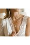 Yelajoy 14K Gold Plated Layering Necklace Set for Women,Cuban Link,Snake Chain,Paperclip and Twisted Rope Chains - 4