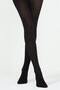 Extra Cotton Black Pantyhose - 2