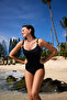 Black Dina Corset Recovery Swimsuit