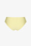Yellow Arya Textured Mid-Waist Bikini Bottom - 6