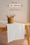 Guipure Cotton Runner - Soft Blue Color 40X260 cm