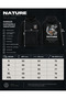 Men's Winter Hooded Sweatshirt Black Rosses Printed - 8