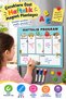 Children's Special Weekly Magnet Planner Writing Board + 3 Pens