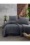 Grey Double Duvet Cover Set 100% Cotton 200X230 Duvet Cover 220X240 Bed Sheet 50X70 Pillowcase - 2