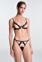 Black Olea Lace Underwire Unpadded Recovery Bra