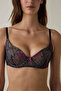 Black Fervour Broderie Bra - 3
