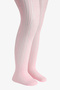 Girl's Pretty Daisy Patterned Fishnet Pantyhose - 3