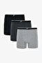 Men's Flag Slogan Organic 3-Piece Boxers