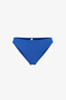 Blue Gillian Mid-Waist Bikini Bottom - 4