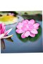 Floating Lotus LED Pool Lights,Waterproof Artificial Flower Pond Candles,6 Pieces - 6
