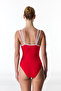Red Beluga Push up Swimsuit - 2