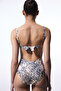 Brissa Lotus Leopard Patterned Balconette Swimsuit - 2