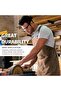 Canvas Kitchen Apron for Men and Women,Adjustable Cross Back Chef Apron with 3 Pockets - 5