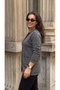 Banti Baklava Patterned Classic Knit Buttoned Jacket - 2