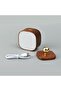 LED Wooden Magnetic Wall Lamp with Radar Sensor,360° Rotatable,USB Rechargeable Dimmable Night Light for Reading and Makeup - 8