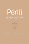 Extra Cotton Black Pantyhose - 3
