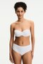 Beyaz Straplez Cup Bikini Üstü - 3