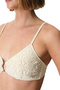 Ecru Rosaldi Crochetta Hot Openwork Patterned Bikini Top - 5