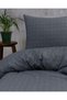 Grey Double Duvet Cover Set 100% Cotton 200X230 Duvet Cover 220X240 Bed Sheet 50X70 Pillowcase - 3