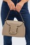 Italian Design 100% Genuine Leather Women's Hand and Shoulder Bag - Handcrafted Italian Style Crossbody Model - 6