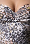 Brissa Lotus Leopard Patterned Balconette Swimsuit - 4
