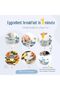 Microwave Egg Poacher,Non-Stick Egg Maker with Lid and Removable Tray,BPA-Free,Blue - 3