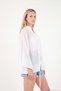 Hakim Collar Lace Detailed Casual Shirt Women's Shirt 6835098 - 3