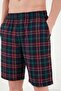 Cotton Regular Fit Tie Pocket Pajama Shorts Men's Shorts 6574004 - 6