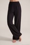 Soft Textured Flowy Wide-Leg Double-Breasted Maternity Pajama Set Women's Pajama Set 611Pt1990 - 5