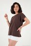 Cotton Comfortable Fit Crew Neck t Shirt Women's t Shirt 5866955 - 4