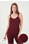 Regular Fit Guipure Detailed Strappy Round Neck Pajama Set Women's Pajama Set 65770822 - 2